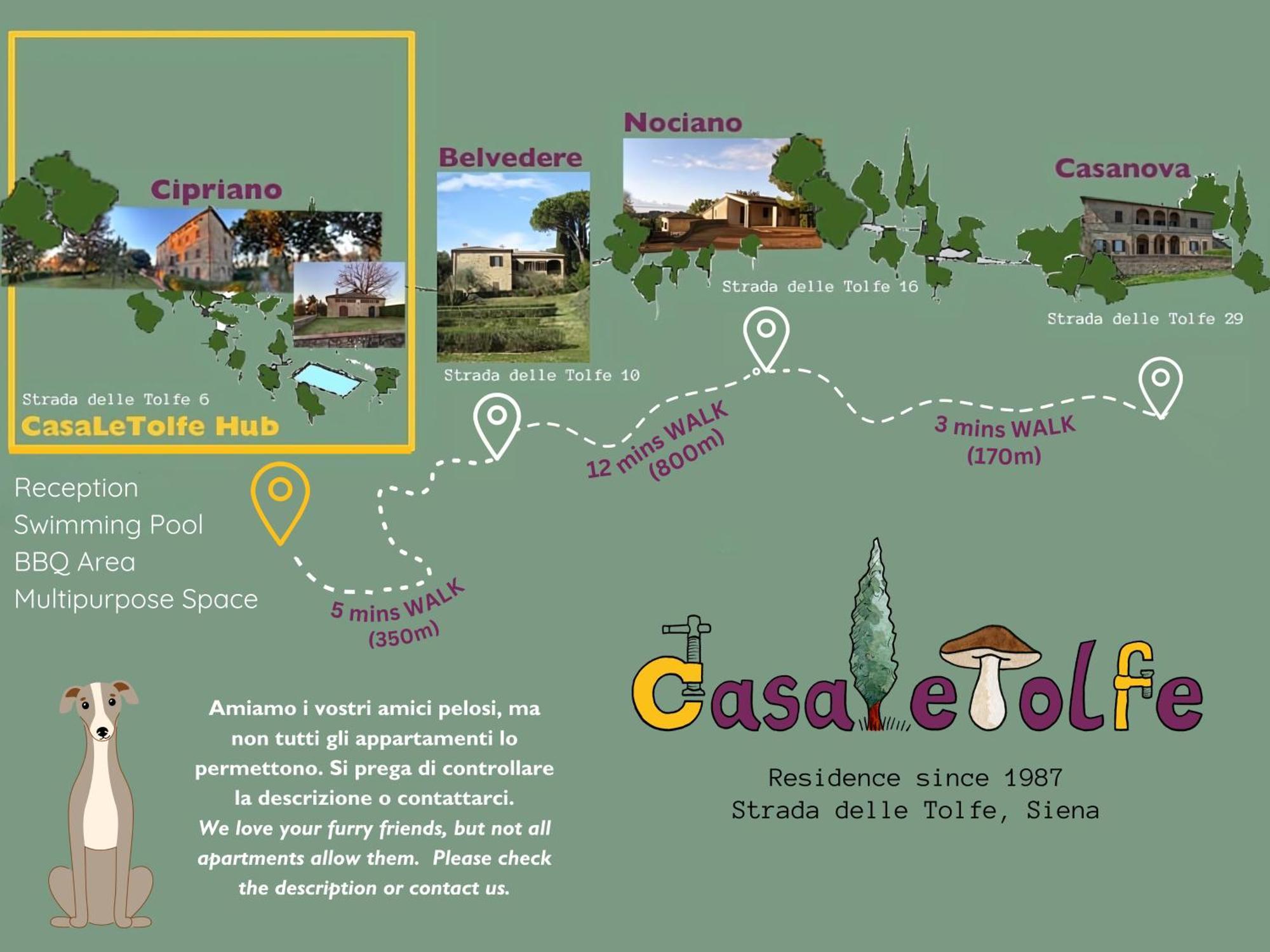 Casaletolfe Residence เซียนา ภายนอก รูปภาพ